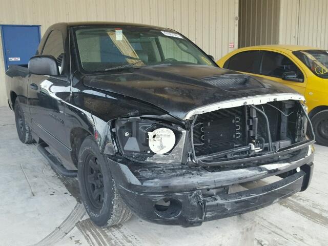 1D7HA16N33J668064 - 2003 DODGE RAM 1500 S BLACK photo 1