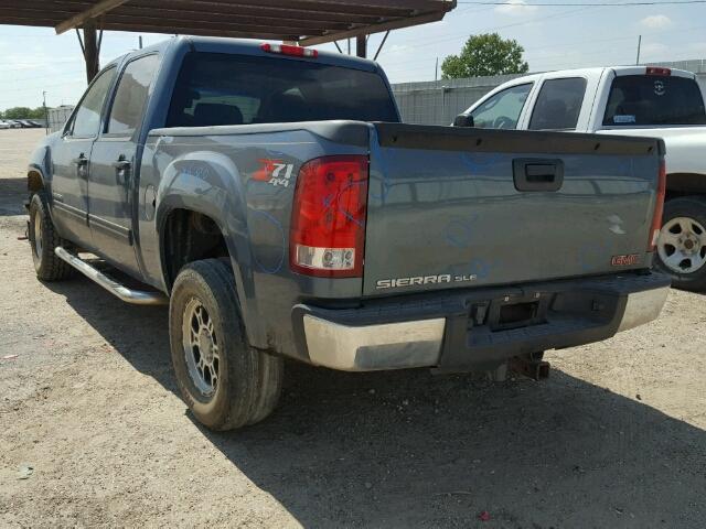 2GTEK13M471523931 - 2007 GMC NEW SIERRA BLUE photo 3