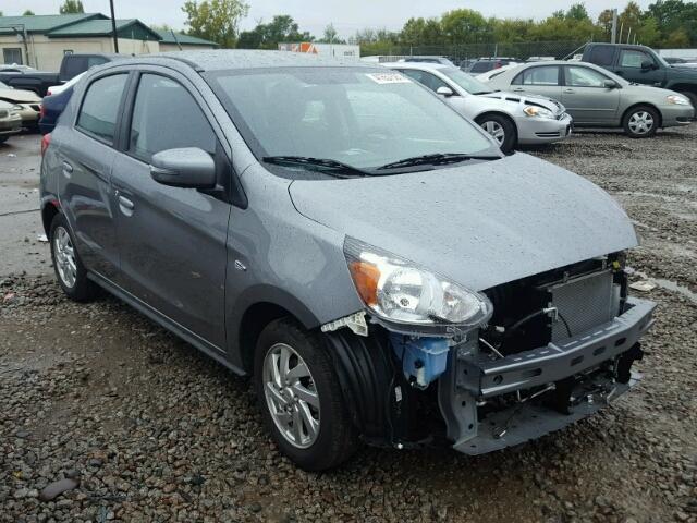 ML32A4HJ8HH013427 - 2017 MITSUBISHI MIRAGE SE GRAY photo 1