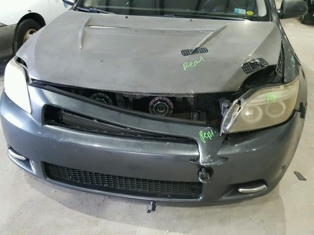 JTKDE177X50050366 - 2005 TOYOTA SCION TC 灰色 照片 9