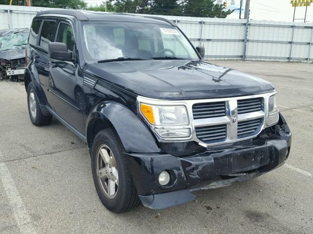 1D8GU58K17W657033 - 2007 DODGE NITRO SLT BLACK photo 1