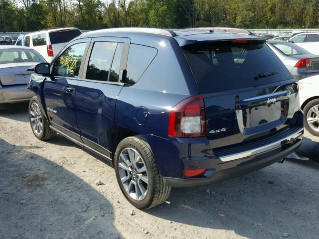 1C4NJDEB4GD723762 - 2016 JEEP COMPASS LA BLUE photo 3