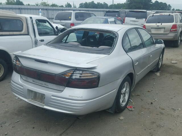 1G2HX54K524108296 - 2002 PONTIAC BONNEVILLE GRAY photo 4