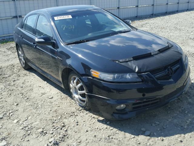 19UUA75527A035589 - 2007 ACURA TL TYPE S BLACK photo 1