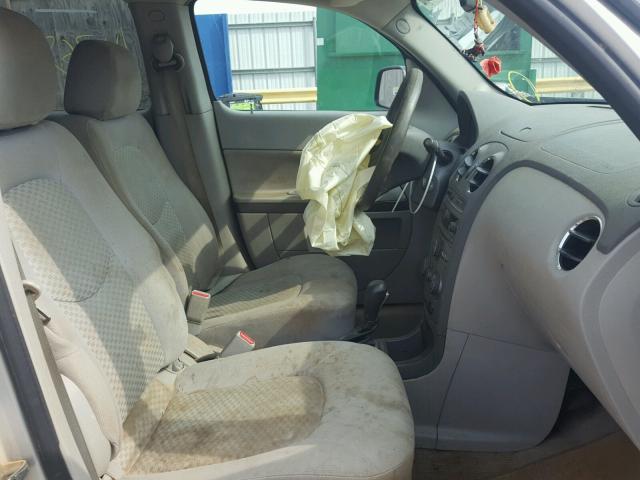 3GNBAADB8AS524828 - 2010 CHEVROLET HHR LS SILVER photo 5
