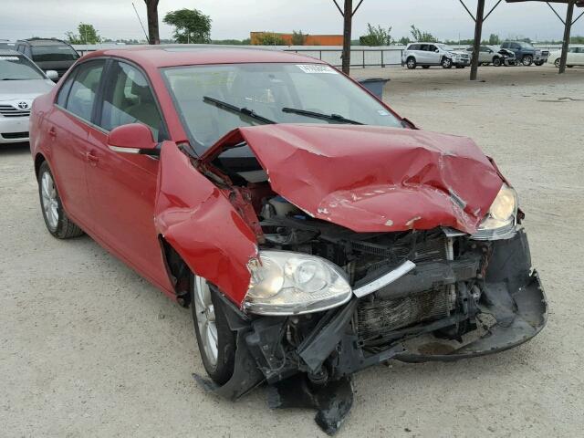 3VWRX7AJ4AM158369 - 2010 VOLKSWAGEN JETTA SE 红色 照片 1