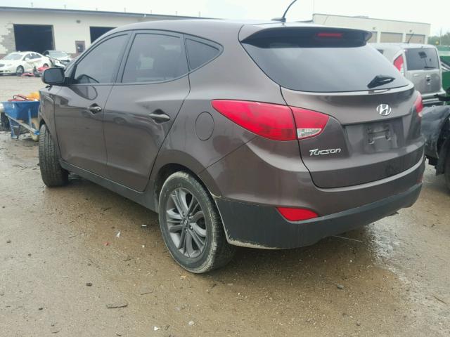 KM8JT3AF8FU027749 - 2015 HYUNDAI TUCSON GLS BROWN photo 3