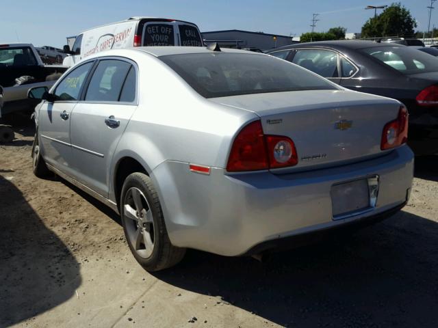 1G1ZD5EU5CF361416 - 2012 CHEVROLET MALIBU SILVER photo 3