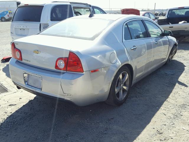 1G1ZD5EU5CF361416 - 2012 CHEVROLET MALIBU SILVER photo 4