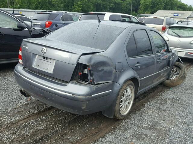 3VWSK69M95M075325 - 2005 VOLKSWAGEN JETTA GLS GRAY photo 4