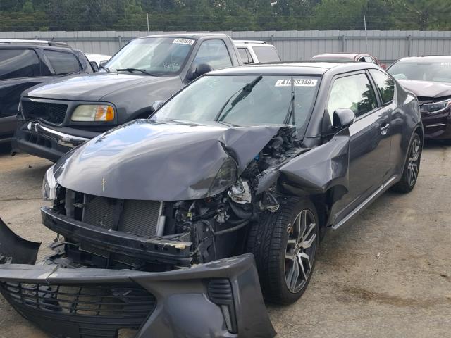 JTKJF5C71E3077841 - 2014 TOYOTA SCION TC 灰色 照片 2