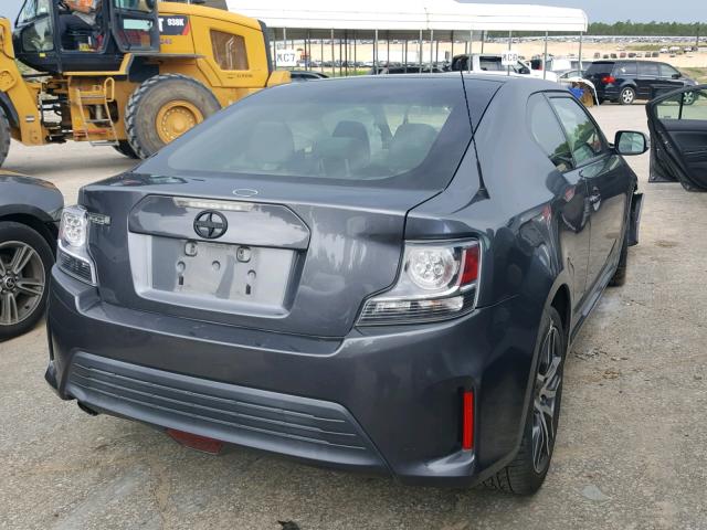 JTKJF5C71E3077841 - 2014 TOYOTA SCION TC 灰色 照片 4