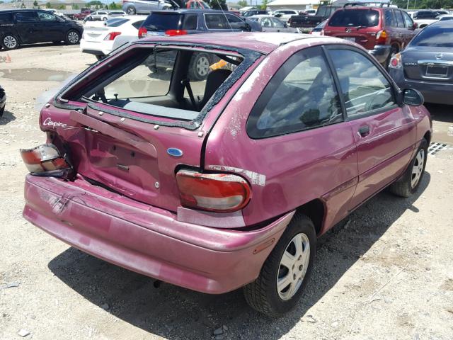 KNJLT05H4S6140522 - 1995 FORD ASPIRE PURPLE photo 4