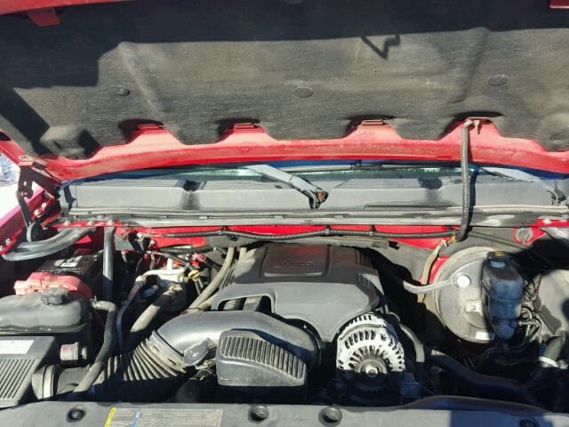 3GCEC13J77G529698 - 2007 CHEVROLET SILVERADO RED photo 7