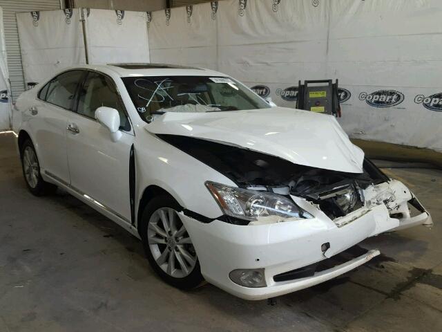 JTHBK1EG5B2458752 - 2011 LEXUS ES WHITE photo 1