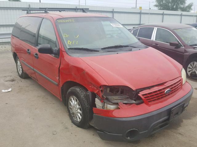 2FMZA514X1BB57243 - 2001 FORD WINDSTAR L RED photo 1