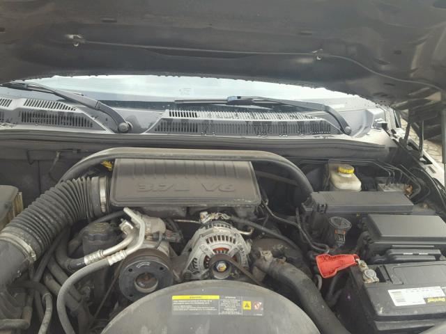 1J8HG48K57C619285 - 2007 JEEP COMMANDER BLACK photo 7