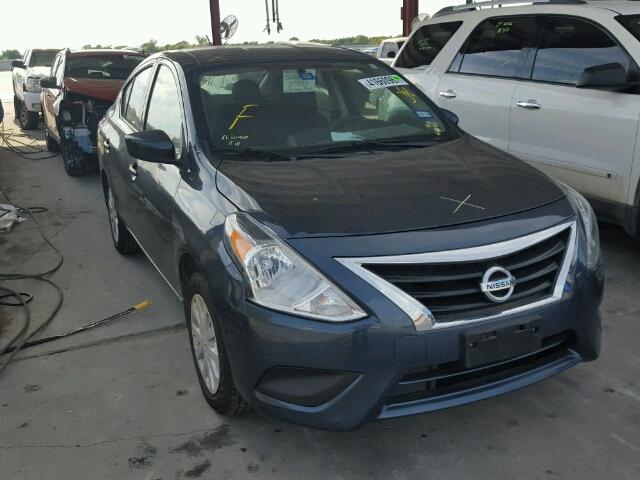 3N1CN7APXGL868185 - 2016 NISSAN VERSA BLUE photo 1