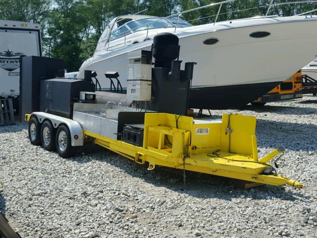 1UTVR10S7DUC - 2011 UTILITY TRAILER YELLOW photo 1