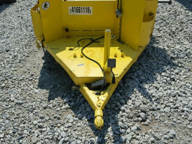 1UTVR10S7DUC - 2011 UTILITY TRAILER YELLOW photo 7