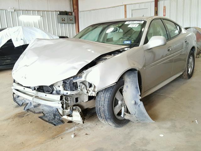 2G2WP552681109208 - 2008 PONTIAC GRAND PRIX Золотий фото 2