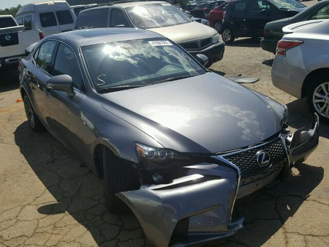 JTHBF1D2XF5061861 - 2015 LEXUS IS GRAY photo 1