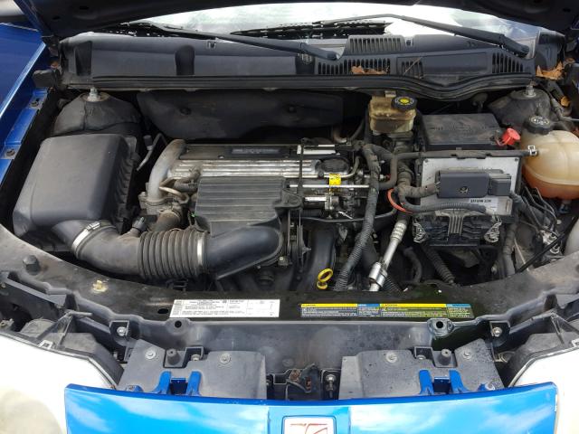 1G8AJ52F84Z100813 - 2004 SATURN ION LEVEL BLUE photo 7