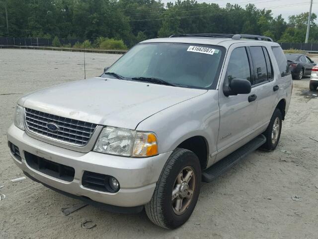 1FMZU63K24ZB42522 - 2004 FORD EXPLORER X SILVER photo 2