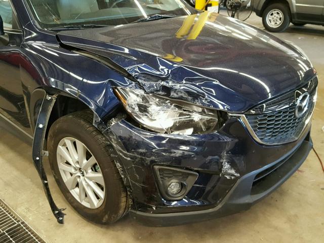 JM3KE4CY6E0362528 - 2014 MAZDA CX-5 TOURI BLUE photo 9