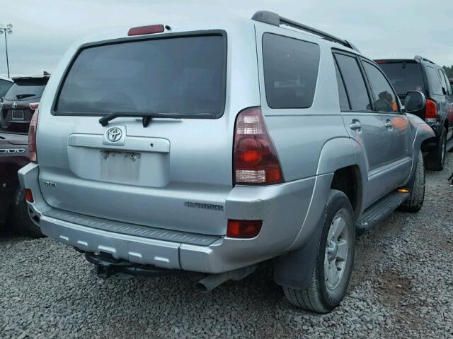 JTEZT17RX58006384 - 2005 TOYOTA 4RUNNER LI SILVER photo 4