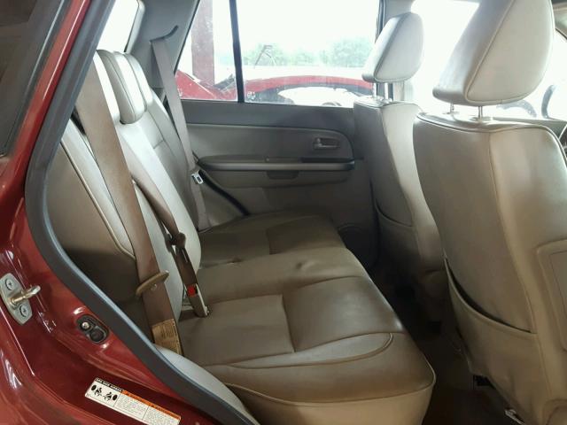 JS3TE947774200730 - 2007 SUZUKI GRAND VITA BURGUNDY photo 6