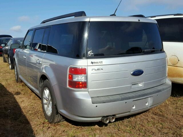 2FMGK5BC2BBD22665 - 2011 FORD FLEX SILVER photo 3