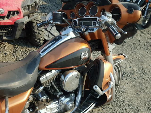 1HD1FC4438Y604462 - 2008 HARLEY-DAVIDSON FLHTCUI 10 ORANGE photo 5