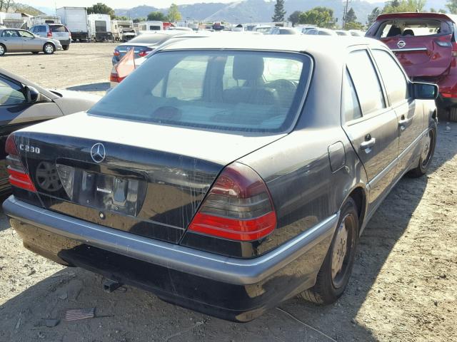 WDBHA23G1WA579103 - 1998 MERCEDES-BENZ C 230 BLACK photo 4