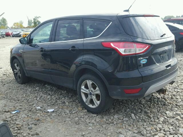 1FMCU9GX6EUA08074 - 2014 FORD ESCAPE SE BLACK photo 3