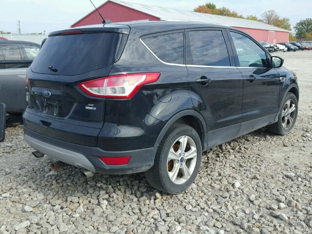 1FMCU9GX6EUA08074 - 2014 FORD ESCAPE SE BLACK photo 4