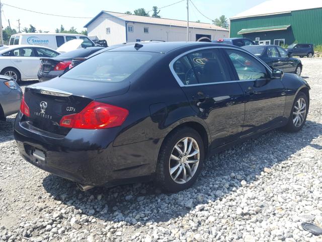 JNKCV61F79M365316 - 2009 INFINITI G37 BLACK photo 4