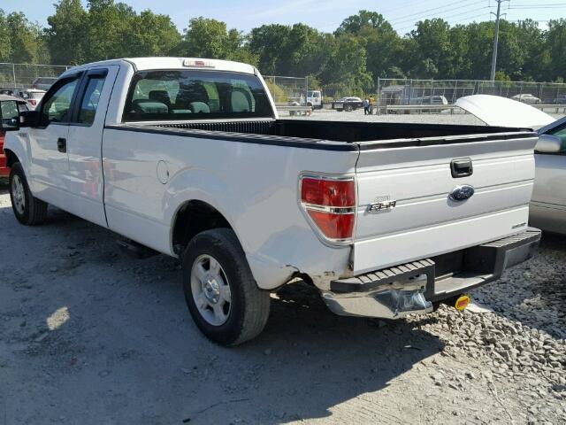 1FTFX1CF8EKE58795 - 2014 FORD F150 SUPER WHITE photo 3