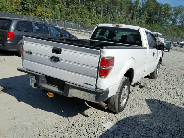 1FTFX1CF8EKE58795 - 2014 FORD F150 SUPER WHITE photo 4