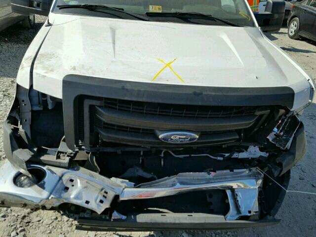 1FTFX1CF8EKE58795 - 2014 FORD F150 SUPER WHITE photo 7