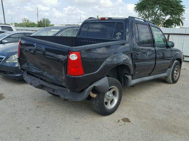 1FMZU67K84UC29722 - 2004 FORD EXPLORER S BLACK photo 4