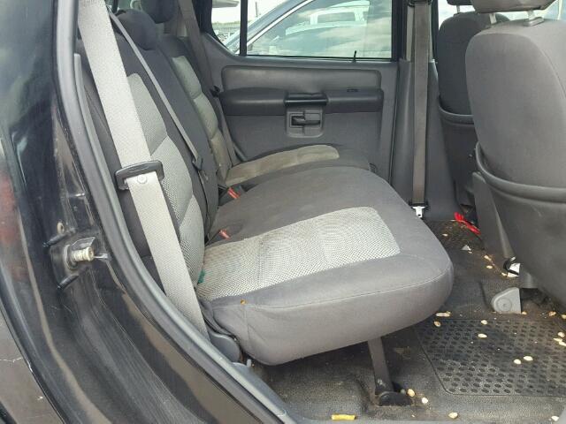 1FMZU67K84UC29722 - 2004 FORD EXPLORER S BLACK photo 6