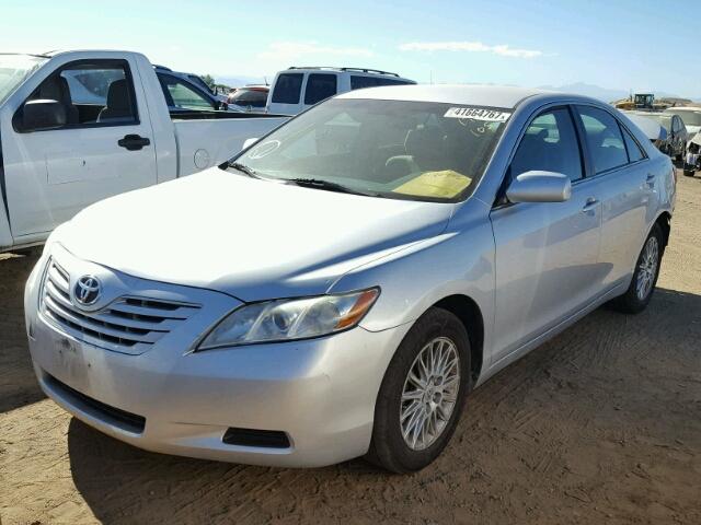 4T1BE46KX8U206582 - 2008 TOYOTA CAMRY CE SILVER photo 2