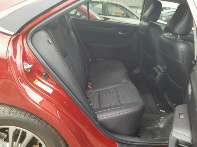 4T1BF1FK4FU931975 - 2015 TOYOTA CAMRY LE წითელი ფოტო 6