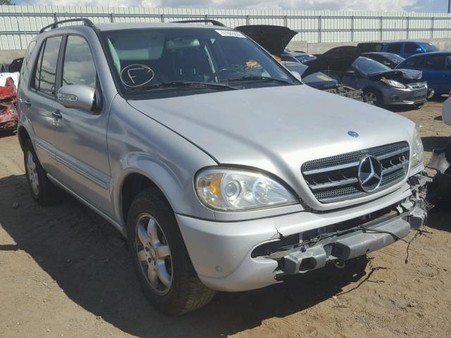 4JGAB75E02A344447 - 2002 MERCEDES-BENZ ML 500 SILVER photo 1