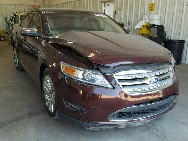 1FAHP2FW4BG155575 - 2011 FORD TAURUS MAROON photo 1