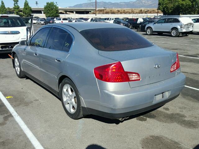 JNKCV51EX4M617618 - 2004 INFINITI G35 GRAY photo 3