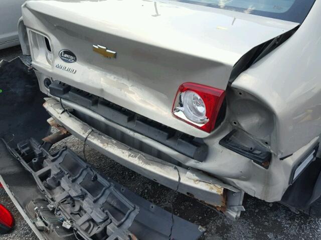 1G1ZB5EB8AF167786 - 2010 CHEVROLET MALIBU LS Алтын фото 9