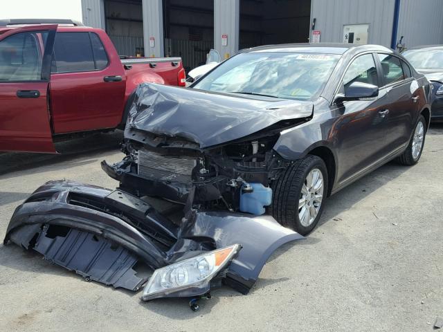 1G4GD5ER4CF316067 - 2012 BUICK LACROSSE P GRAY photo 2