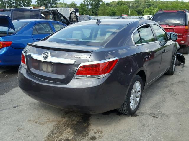 1G4GD5ER4CF316067 - 2012 BUICK LACROSSE P GRAY photo 4